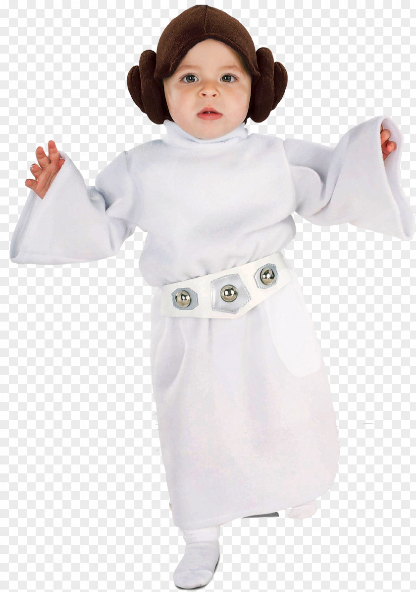 Star Wars Leia Organa Costume Toddler Child PNG