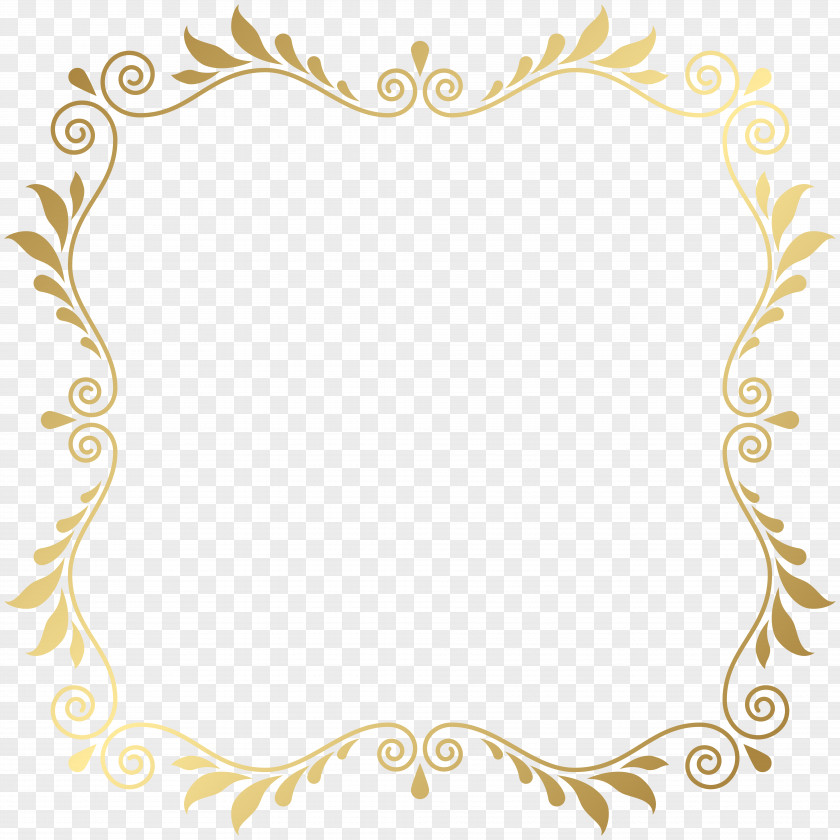 Clip Art Borders And Frames Decorative Image PNG