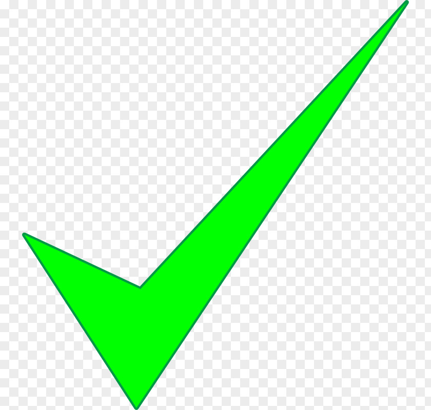 Green Checkbox Cliparts Triangle Area Point PNG
