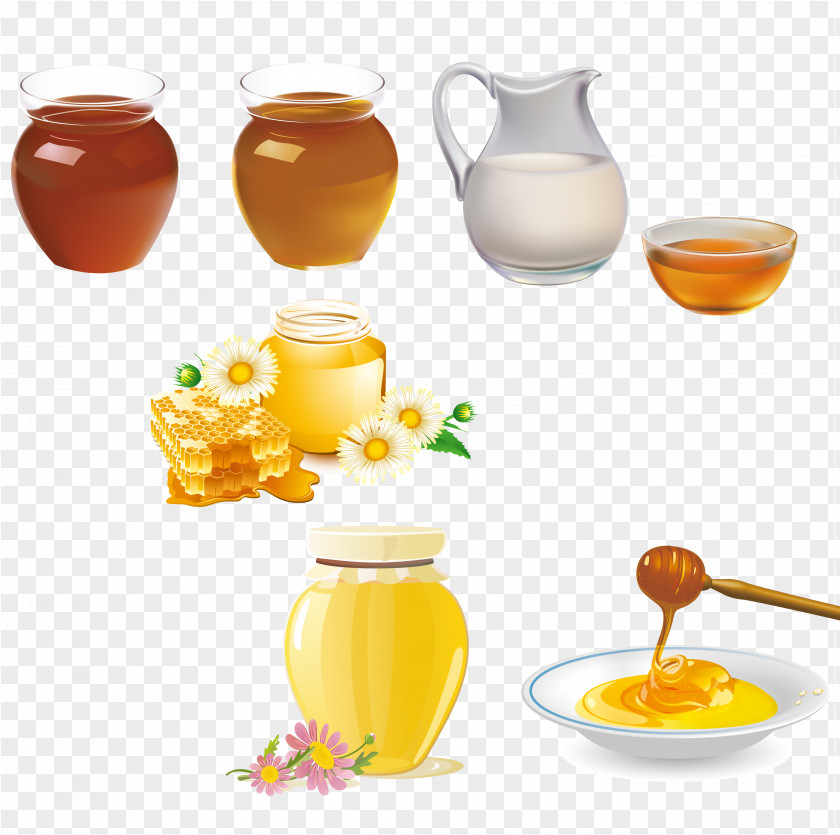 Honey Creative Bee PNG