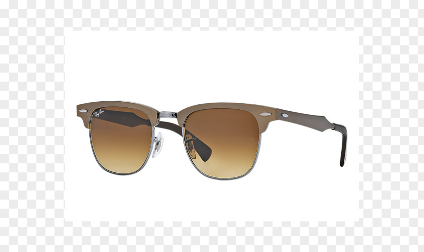 Ray Ban Ray-Ban Clubmaster Aluminium Sunglasses Polarized Light Classic PNG
