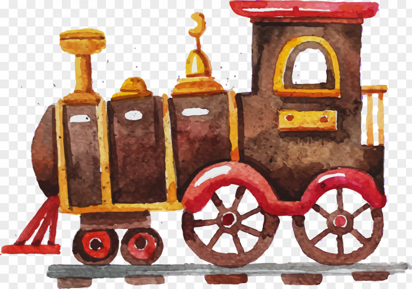 Toy Trains & Train Sets Drawing Watercolor Painting Child PNG