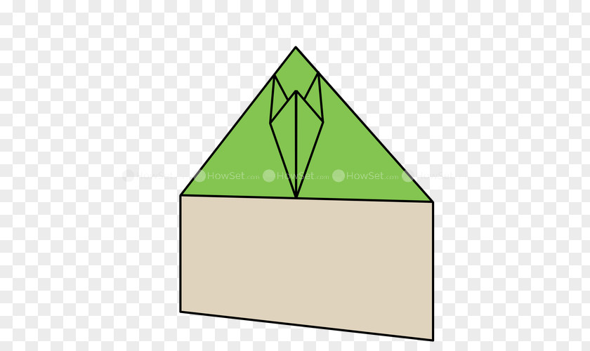 Triangle Green Product Design PNG