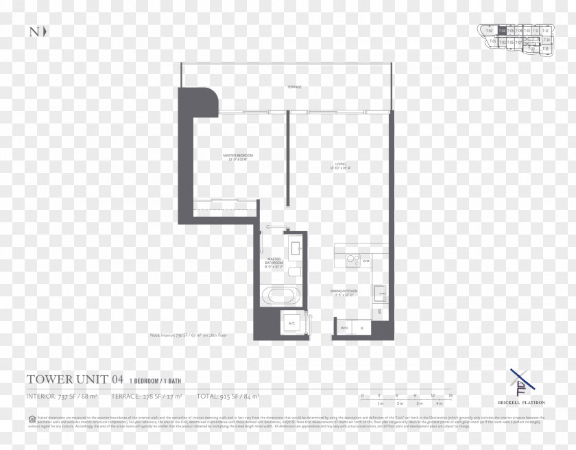 Apartment Brickell Flatiron Building Floor Plan PNG