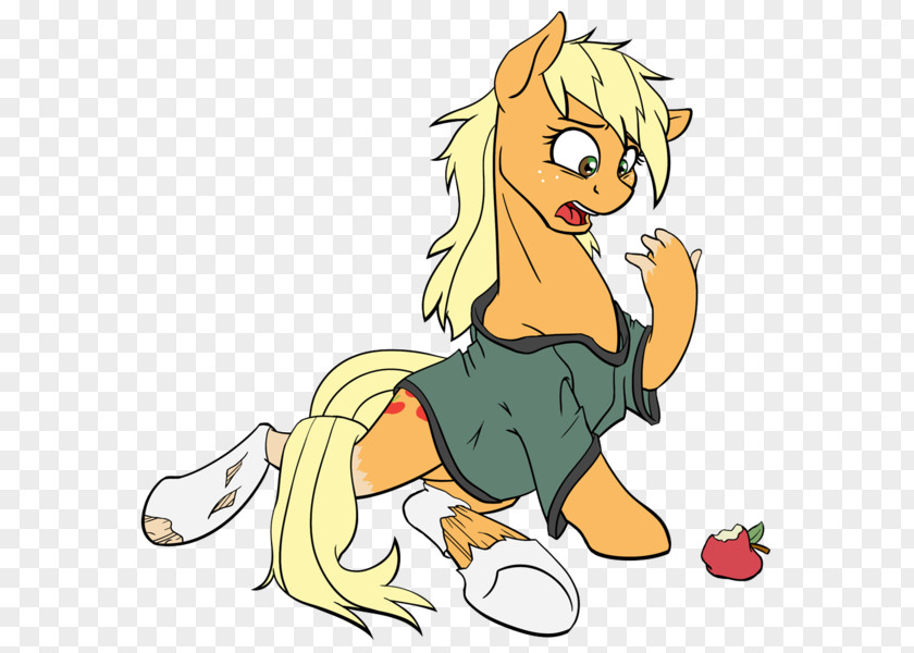 Apple Applejack Pony Horse Dog PNG