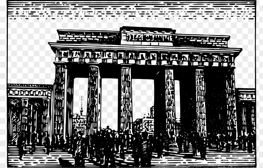 Brand Cliparts Brandenburg Gate East Germany: A Country Study Clip Art PNG