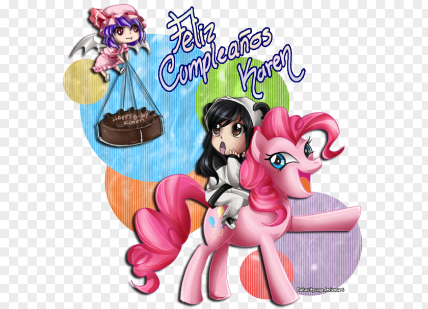Happy B.day Birthday Pony Drawing Cartoon PNG