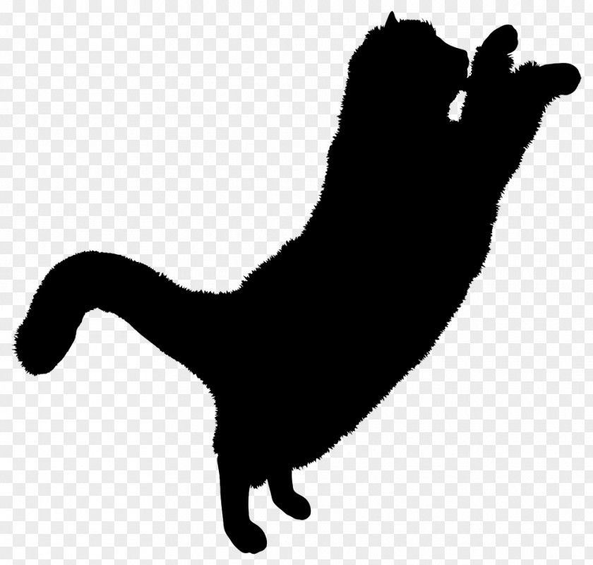 Kitten Silhouette Persian Cat Clip Art PNG