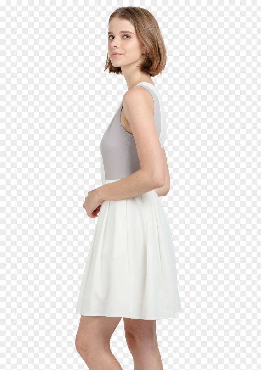Pleated Waist Cocktail Dress Satin Gown PNG