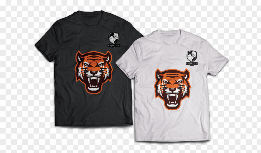 T-shirt Tiger Sleeve Ceramic Bluza PNG