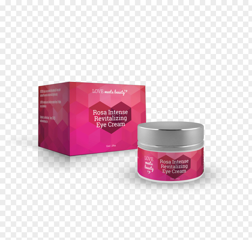 Left Eye Cream Magenta PNG