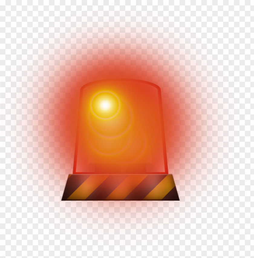 Red Alarm Light-emitting Diode LED Lamp PNG