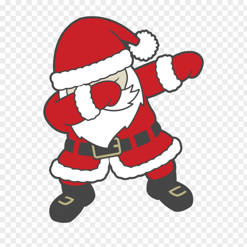 Santa Claus T-shirt Dab Gift Christmas Day PNG