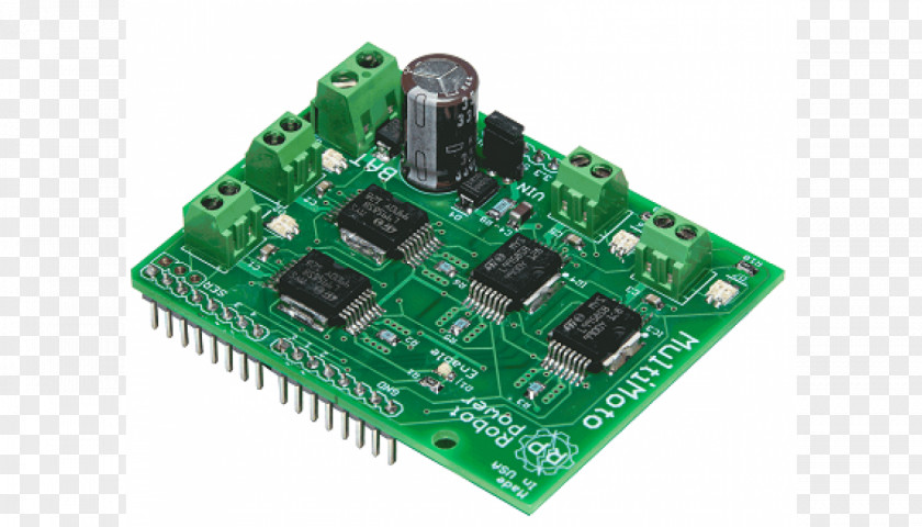 Shield Arduino Microcontroller H Bridge Motor Controller Electronic Component PNG