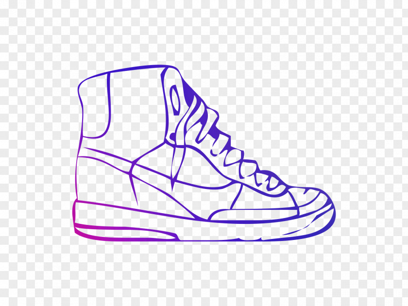 Shoe Sneakers Vector Graphics Drawing Illustration PNG