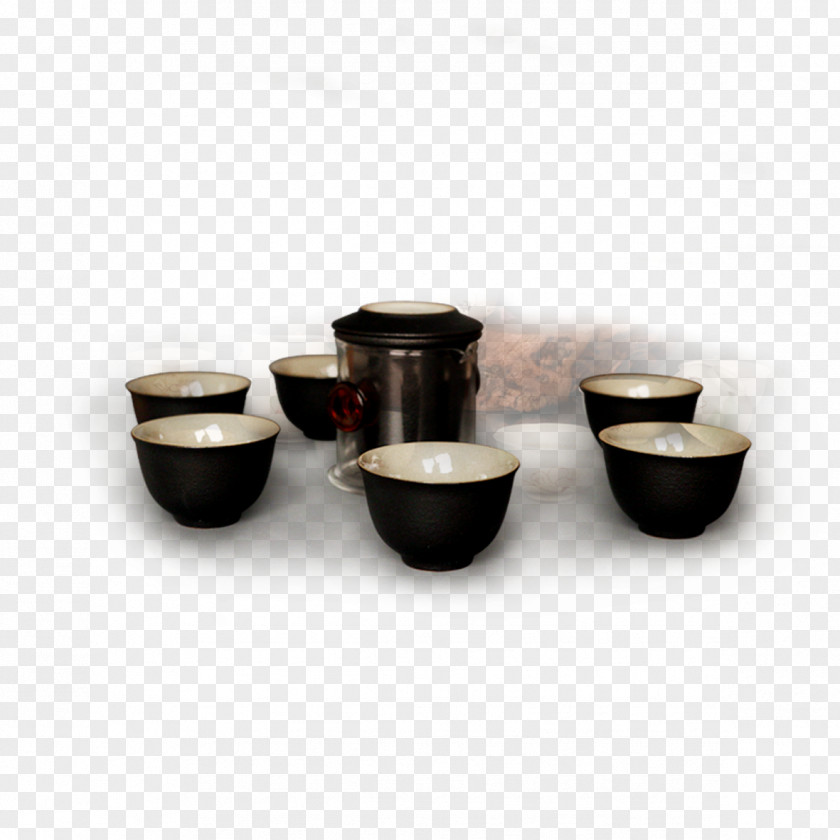 Tea Set Teacup Coffee Cup Teapot PNG