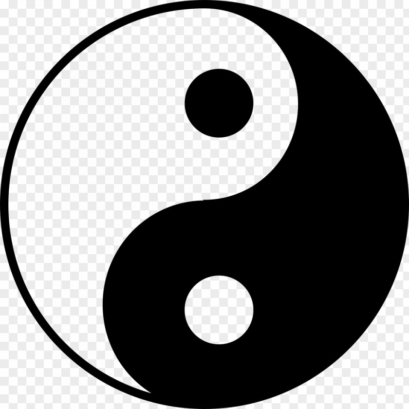 Yin Yang And Taoism Symbol Taijitu Definition PNG