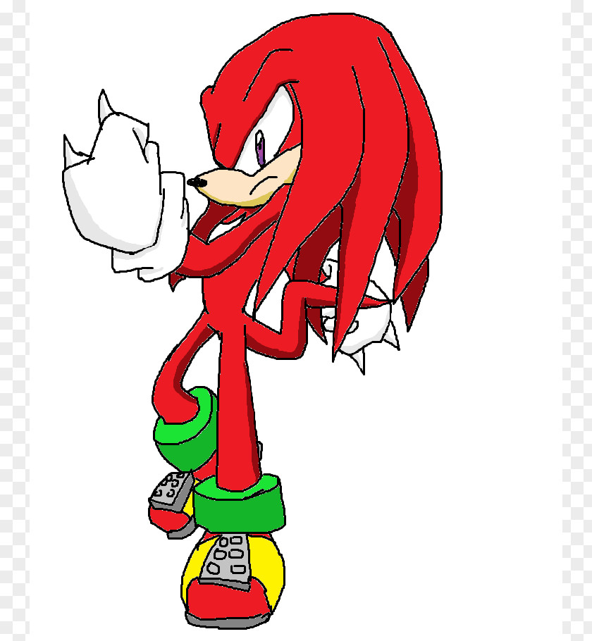 Images Of Easy Drawings Knuckles The Echidna Drawing Line Art Clip PNG