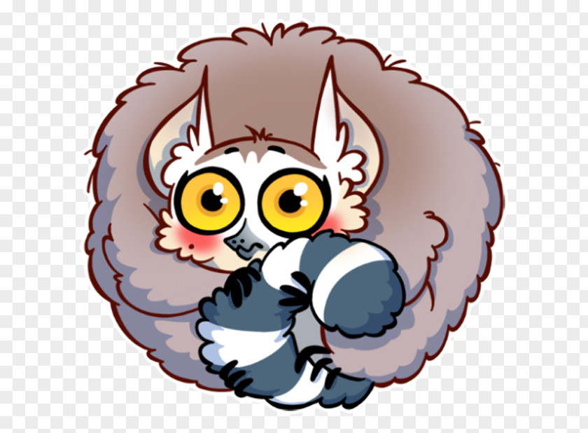 Lemur Sticker Telegram Mac App Store Clip Art PNG