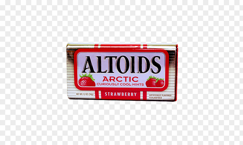 Mint Altoids Arctic Peppermint Sugar-free Mints Flavor Strawberry PNG