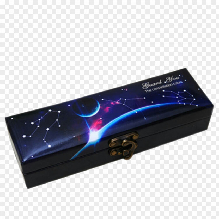 Sky Blue Pencil Cases Box Case PNG