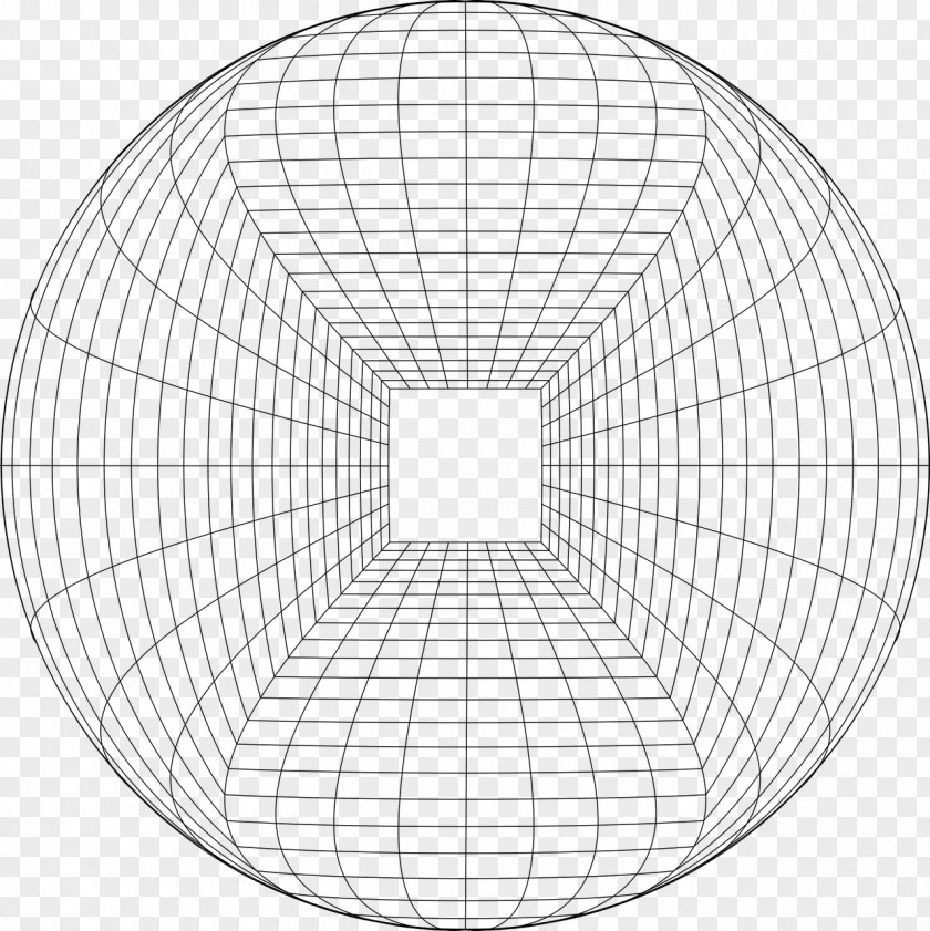 Spherical Perspective Grid Three-dimensional Space Fadengitter PNG