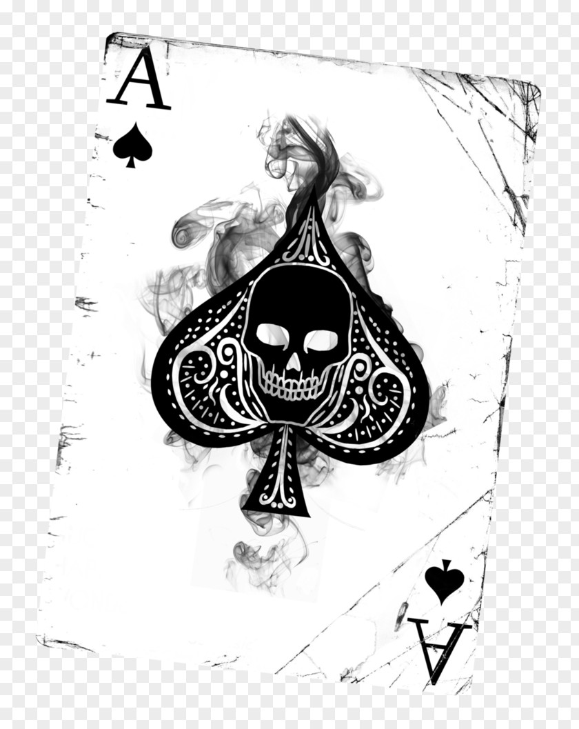 Ace Card Of Spades Playing Espadas PNG