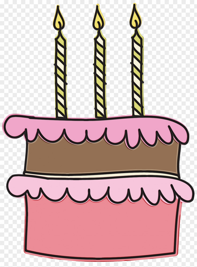 Baked Goods Birthday Candle PNG