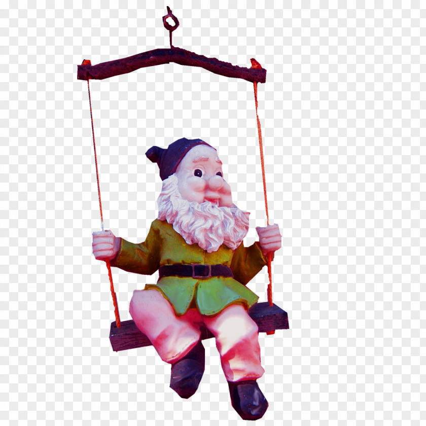 Cartoon Santa Claus Christmas Ornament Animation PNG