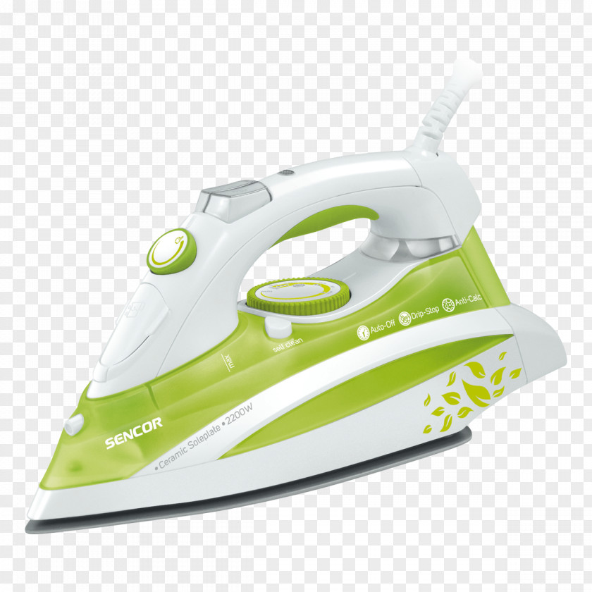 Clothes Iron Sencor Ironing Home Appliance Ceramic PNG