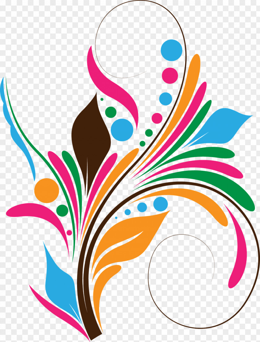 Floral Vector Clip Art PNG