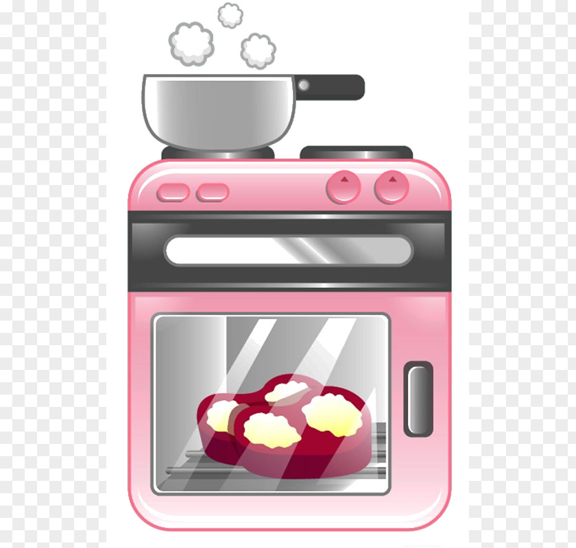 Girly Kitchen Clip Art Cooking Ranges Microwave Ovens PNG