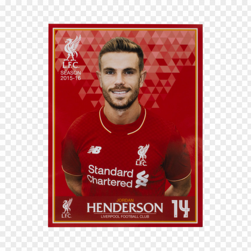 Jordan Henderson Liverpool F.C. New Balance HomeKit Red Toddler PNG