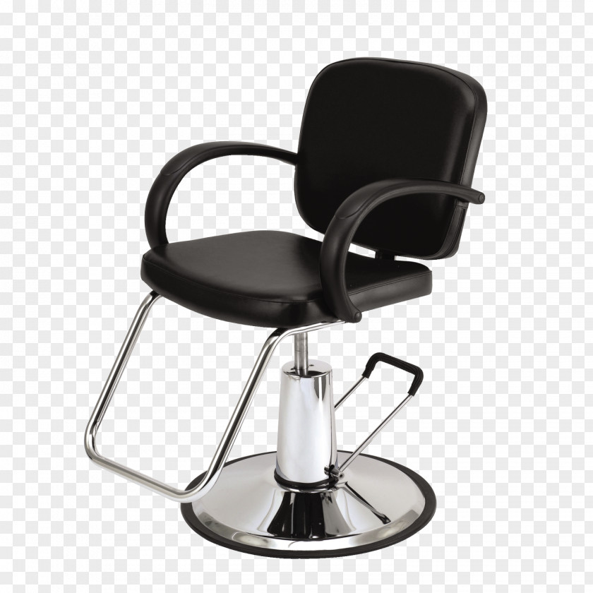 Salon Chair Barber Beauty Parlour Furniture Upholstery PNG