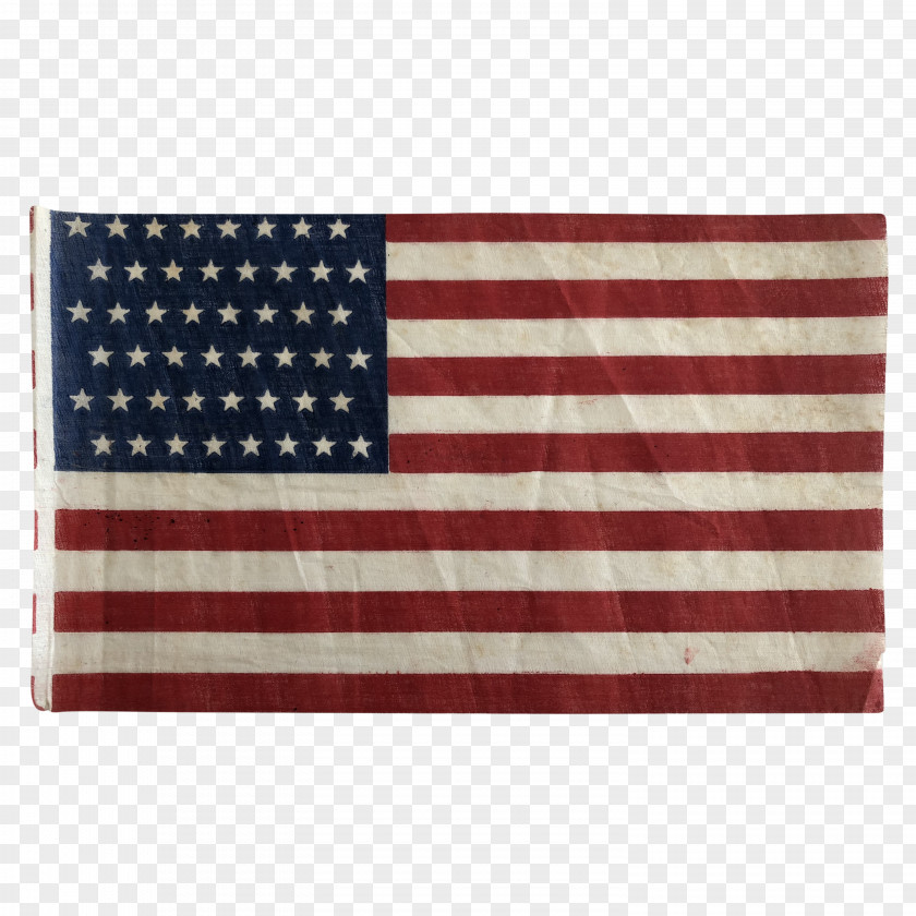 Vintage American Flag Of The United States Second World War Ensign PNG