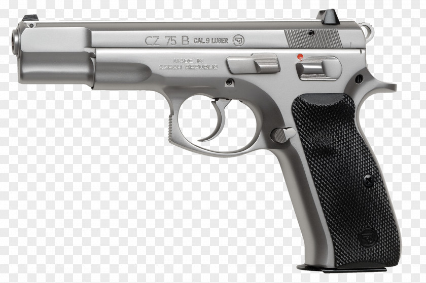 Handgun CZ 75 Česká Zbrojovka Uherský Brod CZ-USA Firearm Pistol PNG