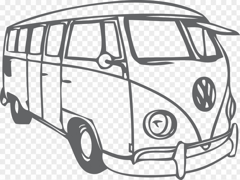 Van Volkswagen Beetle Type 2 Bus PNG
