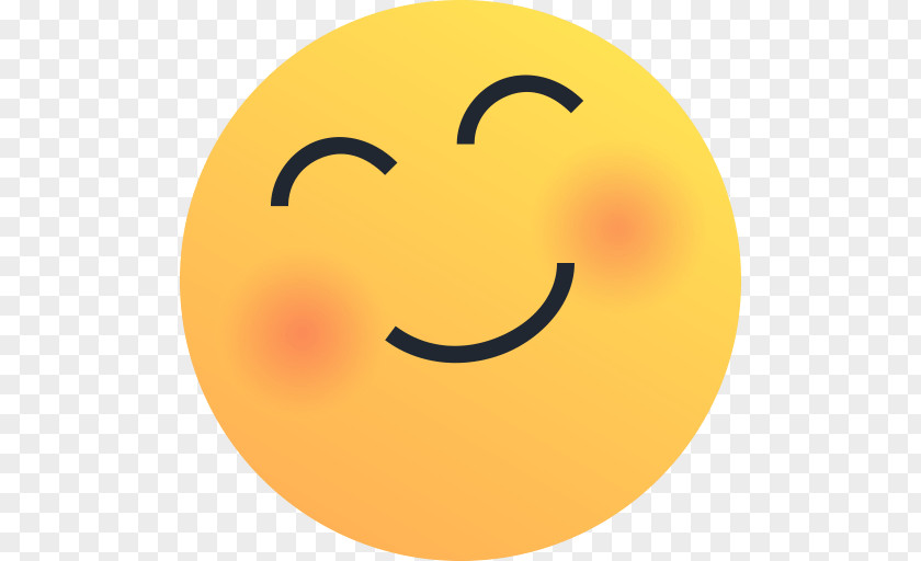 Facebook Reaction Smiley Emoticon Blushing Emoji Sticker PNG