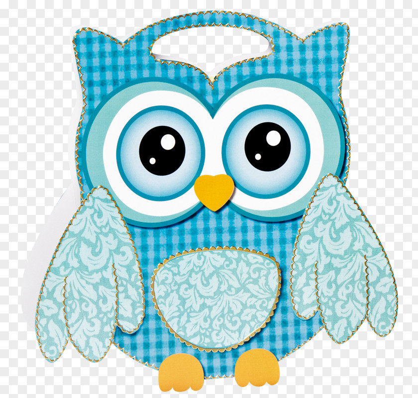 Folia Owl Turquoise Green Clip Art PNG