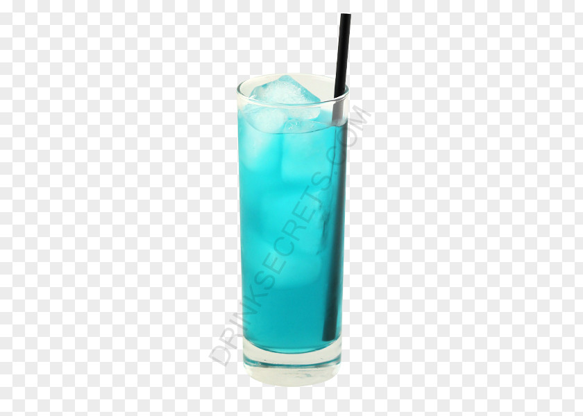 Island Drinks Blue Hawaii Lagoon Sea Breeze Rickey Cocktail Garnish PNG