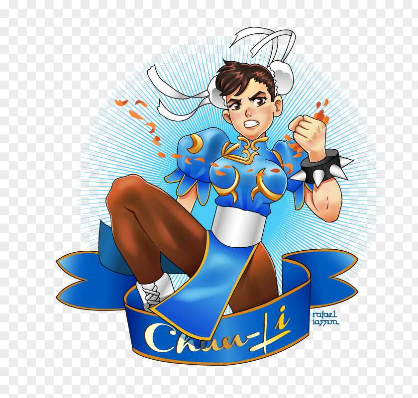 Chun Chun-Li Drawing Fan Art PNG