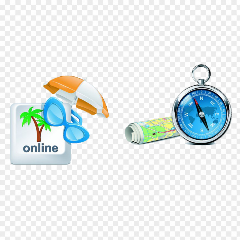 Creative Travel Logo Icon Design PNG