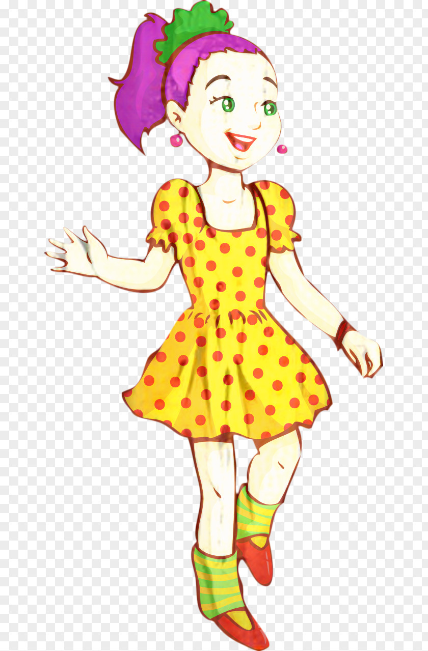 Style Fashion Design Girl Cartoon PNG