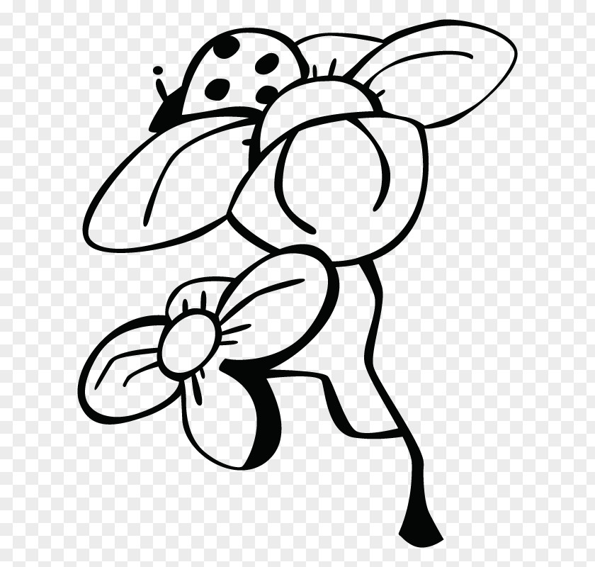 Flower Coloring Book Drawing Painting Black And White PNG