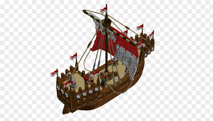 Medieval Cog Caravel Sailing Ship Longship Galleon PNG