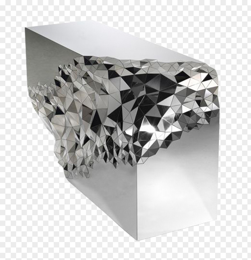 Mirror Geometry Pier Table Shape PNG