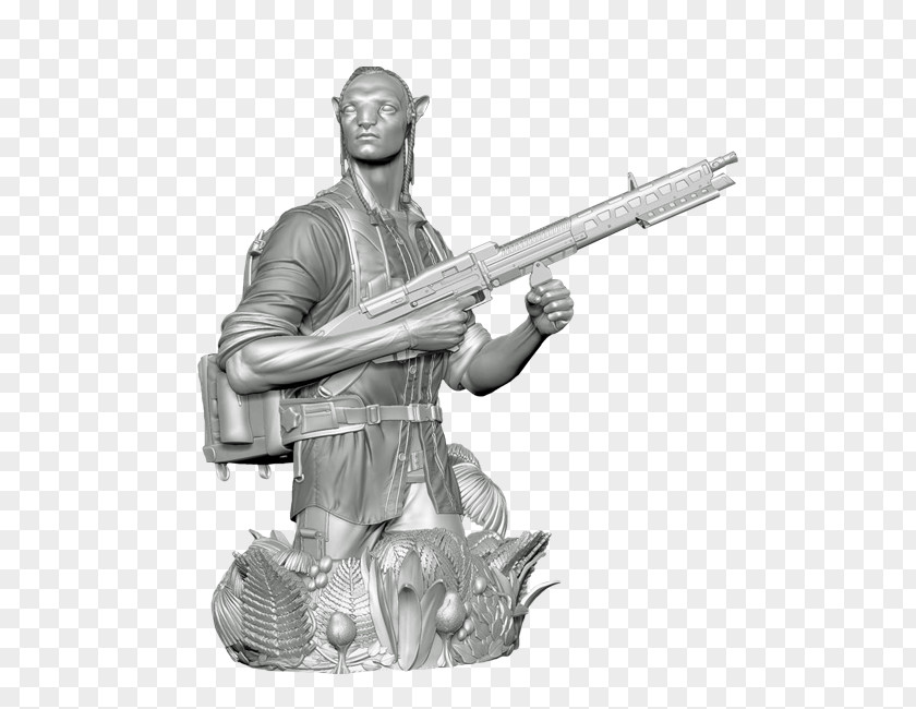 Neytiri ZBrush Figurine Sculpture Sculptris Bulma PNG