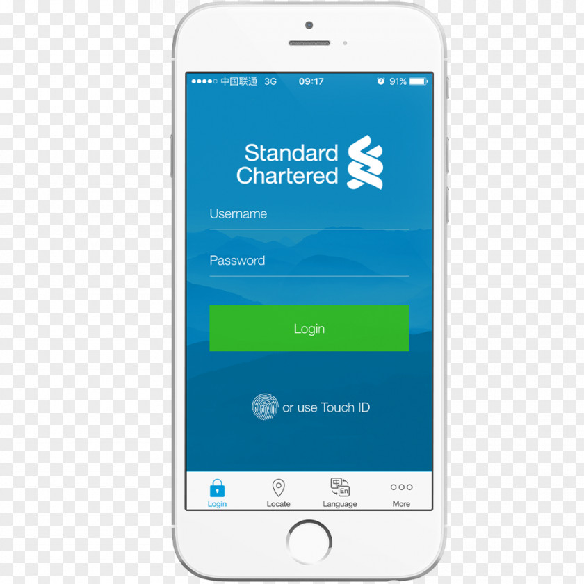 Smartphone Feature Phone Standard Chartered Mobile Banking PNG