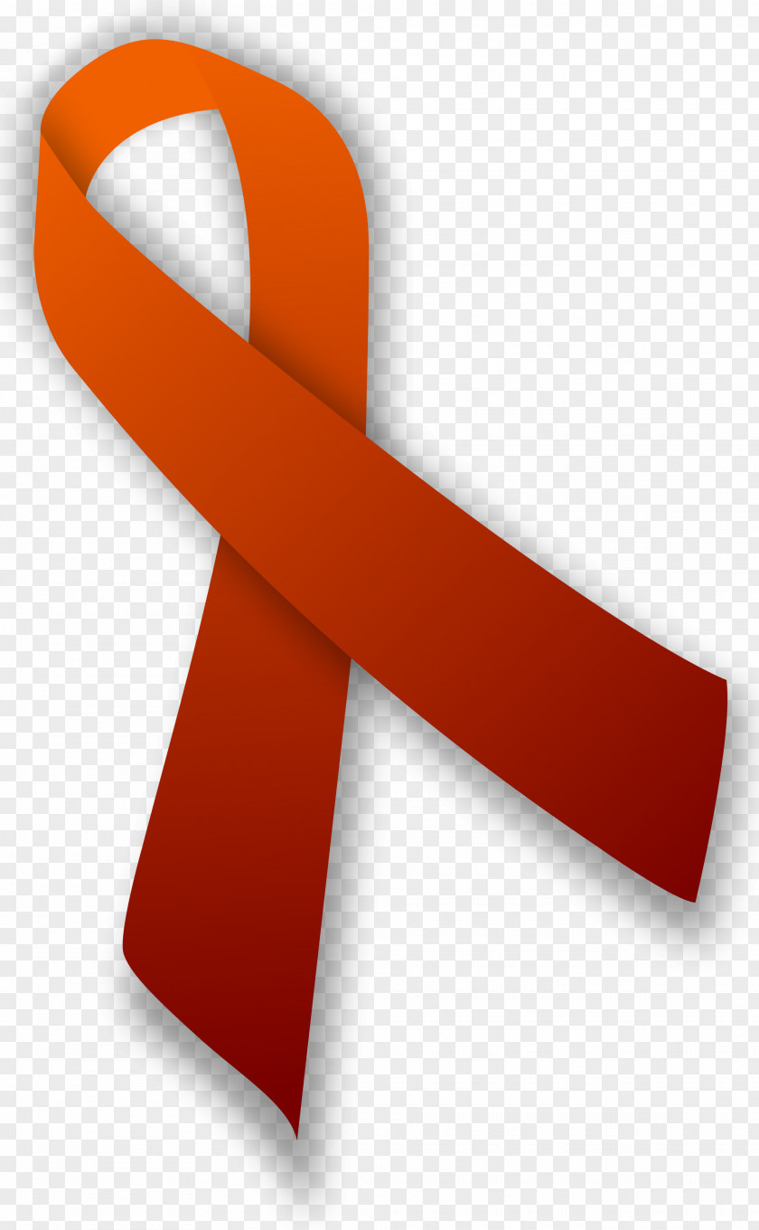 Awareness Ribbon Orange Breast Cancer PNG ribbon cancer, clipart PNG