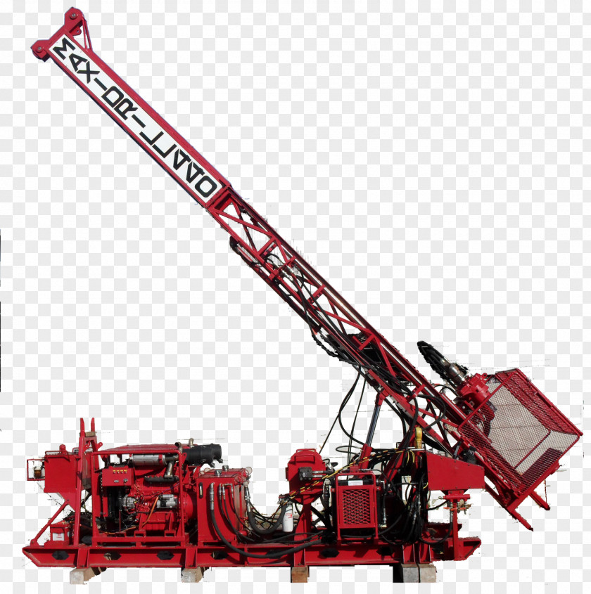 Crane Machine Augers PNG